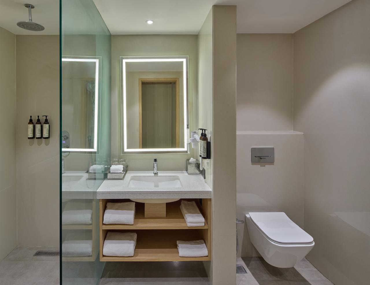 Bathroom plumbing and fixtures